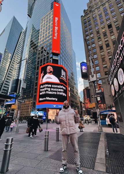 Times Square Macro Mastery Billboard